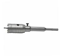 WERKA PRO - 11417 Sega a tazza SDS Cloche-Adattatore Plus-in carburo di Tungstene-resistente agli urti/160 mm, Ø 40 mm, Ø40 mm