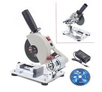 Sierra de corte metal portátil 4 pulgadas, sierra transversal for madera y, ingletadora, mini circular mesa Herramienta Profesional