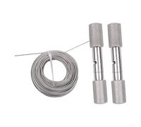 Sierra de deshorning de cabra, herramienta de alambre de acero inoxidable, sierra de cuerda de corte, recortadora manual de cuerno de ganado, deshornillo duradero para patio de granja, mango cómodo