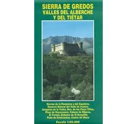 Sierra de Gredos, Valles del Alberche y del Tietar - mapa
