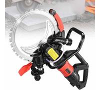 Sierra De Hormigón Eléctrica 8800W/9500W, Sierra De Anillo De Alta Frecuencia, Máquina Cortadora Paredes, Profundidad Corte 30 Cm, Corte Sin Polvo, Para Cortar Hormigón,9500W-3xblade