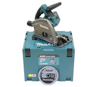 Makita SP001GZ03 Sierra circular 40V máx. 165 mm en M-Box con emisor AWS incl. baterías y cargador