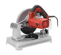 Sierra de ingletar, sierra de corte y ingletadora, 1200W, 5200 rpm, 185mm, ángulo de corte 0-45°, para madera, acero y metal - Sierra ingletadora profesional con motor de cobre