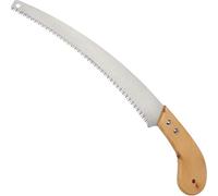 Sierra de jardín Kadax, longitud de la hoja de sierra 330 mm, sierra de mano con mango de madera, sierra, sierra de podar fabricada en acero, hoja de sierra de acero, agarre cómodo