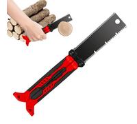 Sierra de mano para corte de madera, sierra plegable portátil,Pequeña sierra plegable de doble filo | Sierra de carpintería resistente al desgaste, sierra de madera portátil para muebles, pisos