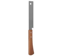 Sierra de mano pequeña con mango de madera, herramienta de corte precisa, sierra de corte al ras de 12 pulgadas para carpintería, carpintería, jardín, poda, mango de madera de
