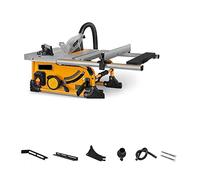 Sierra de mesa 210 mm, sierra corte madera 8 pulgadas, sin polvo, con extensión, máquina portátil for trabajar la(Standard)