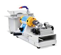 Sierra de Mesa Mini de 750W y Máquina de Pulido, Sierra Amoladora Lapidaria para Cortar Rocas/Jade/Gemas con Eje Flexible (800-10000 RPM) machine+ jade set