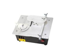 Sierra de mesa Mini sierra de mesa de precisión, cortadora eléctrica de 96 W, velocidad de hoja ajustable