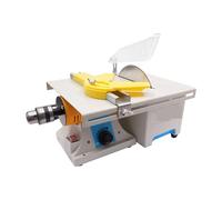 Sierra de mesa Mini sierra de mesa multifunción, torno for carpintería, pulidora eléctrica, amoladora, cortador, banco de trabajo grande