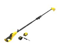Sierra de pértiga brushless 18v stanley fatmax v20 20cm con batería