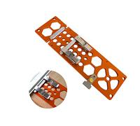 Sierra de pista cuadrada de ángulo recto de 340 mm, riel guía de guía de riel de guía compatible con riel guía Festool y Makita (340 mm nueva versión)