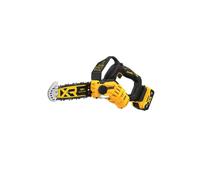 Sierra de poda DEWALT XR 18V sin escobillas - 1 batería de 5.0 Ah, cargador + accesorios - DCMPS520P1-QW