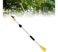 Sierra de poste con hoja giratoria, mango telescópico de aluminio para | Podadora telescópica con hoja giratoria para recortar y podar árboles sin esfuerzo en zonas de difícil acceso