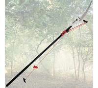sierra de ramas altas， Podadora telescópica de árboles, sierra de pértiga extensible de largo alcance, podadora de árboles for podar ramas y hojas.(24ft)
