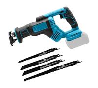 Sierra de sable inalámbrica sin escobillas de 3500 rpm, sierra sable eléctrica inalámbrica de 300 W, compatible con batería Makita 18V BL1830B BL1840B BL1850B BL1860B