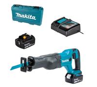 Sierra de sable Makita DJR186RTE | 18V LXT | 32 mm | 2x 5,0Ah + DC18RC + maletín PVC