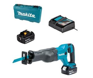 Sierra de sable Makita DJR186RTE | 18V LXT | 32 mm | 2x 5,0Ah + DC18RC + maletín PVC