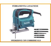 Sierra De Vaivén Makita 450 W Pendular 4329KX1 En Kit Con 5 Cuchillas