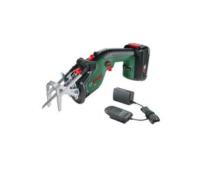 Sierra eléctrica Bosch Keo batería 18V 2300spm corte 8cm verde