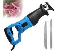 Sierra eléctrica para Carne y Huesos de 900w/1050w para Uso Comercial y doméstico con Cuchillas de Acero Inoxidable. (900W)