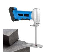 Sierra Eléctrica Para Espuma Profesional, Cortador De Espuma Para Tapicería, Herramienta Para Cortar Espuma Y Goma Ideal Para Fábricas De Sofás, 3000 Rpm, Altura De Corte 15/20/30 Cm 15cm/6in
