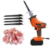 Sierra Eléctrica para Huesos, Corte Rápido Multifunción Sierra Cuchilla 3000RPM, Mano para Hogar Comercial para Cortar Huesos Jamon Congelar Carne