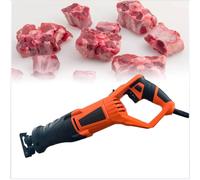 Sierra Eléctrica para Huesos Sierra Carnicero para Cortar Huesos Jamon Congelar Carne Multifunción Sierra para Carne y Huesos con Batería y Cuchilla Cargador Rápido