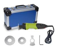 Sierra eléctrica para yeso médico, cortadora de yeso ortopédica con velocidad ajustable de 13000rpm, 3 cuchillas, sierra portátil para retirar yesos, sierras para vendajes(Green)