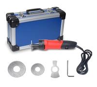 Sierra eléctrica para yeso médico, cortadora de yeso ortopédica con velocidad ajustable de 13000rpm, 3 cuchillas, sierra portátil para retirar yesos, sierras para vendajes(Red)