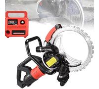 Sierra Hormigón Eléctrica 16 Pulgadas Con Supresión Polvo Alimentada Por Agua,Sierra Anillo Para Hormigón 8980 W/9500 W,Cortadora Ranuras Con Cuchilla Titanio Para Granito,Piedra,8980W-3xblade