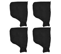 Sierra ingletadora Bolsa para el polvo, bolsa para cortadoras, accesorios ajustables para cortadoras, lijadoras y sierras ingletadoras de carpintería Recipiente colector negro