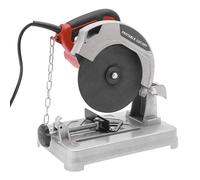 Sierra ingletadora Kapp máquina hoja motor herramienta 1200 W 5200 U min 185 mm velocidad de rotación madera metal azulejos corte construcción inserto 0-45 grados 50 mm espesor de corte (rojo)
