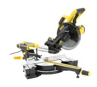 Sierra ingletadora Stanley FatMax con recorrido de 216 mm, 1500 W FME721