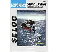 Sierra International Seloc Manual 18-03600 Volvo/Penta Stern Drives Reparación 1968-1991 Modelo de soporte individual y dúo