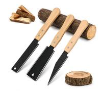 Sierra Japonesa Set 3 Piezas para Madera, Ryoba de Doble Filo, Serrucho de Mano con Hoja SK5 de 16 cm, Sierra de Precisión para Carpintería y Bricolaje