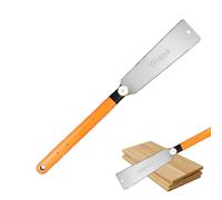 Sierra japonesa, sierra de corte a ras, herramienta de carpintería de doble filo, herramienta de carpintería ligera, corte fino, suave, sierra japonesa, sierra de mano para carpintería, proyectos de