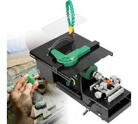 Sierra lapidaria de joyería para cortar rocas y pulir, mini amoladora de mesa con eje flexible, 800-12000 rpm, 1850 W para hacer joyas