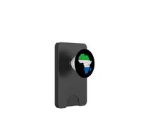 Sierra Leone Flag Africa Continent Silhouette Sierra Leoner PopSockets PopWallet para MagSafe