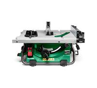 HiKOKI Sierra de Mesa a Batería - 36V, Ø254mm, Profundidad de Corte 79mm - Arranque Suave, Freno Eléctrico, Protección contra Sobrecargas, Cambio sin Herramientas, Compacta y Robusta - Mesa Extensible