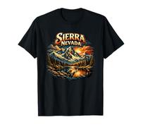 Sierra Nevada Parque Nacional Atardecer Paisaje Camiseta