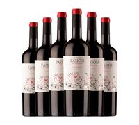 Sierra Norte Pasión Monastrell Alicante 75 cl Vino tinto (Caja de 6 Botellas de 75 cl)