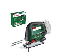 Bosch Home and Gardensierra de calar con batería AdvancedSaw 18V-140 motor Brushless; profundidad de corte en madera/acero/alu:140 mm/10 mm/20 mm; 3 hojas; 18V; con batería y cargador de 2,0 Ah