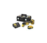 Sierra oscilante XR 18V + 2 baterías 5 Ah + cargador + caja + accesorios - DEWALT - DCS356P2-QW