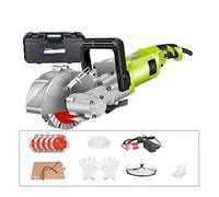 Sierra para Concreto, Máquina de ranura Una vez que se forma una instalación ingeniería hidroeléctrica sin polvo corte la superficie pared automática(7280W)