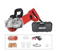 Sierra para Concreto, Máquina de ranura Una vez que se forma una instalación ingeniería hidroeléctrica sin polvo corte la superficie pared automática(8280W)