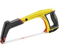STANLEY FATMAX Sierra multifunción, Capacidad de corte 120mm, 2 ángulos de corte 45° y 90°, Cuchillas almacenables en la herramienta, Mango revólver bimaterial y apoyo para los dedos - 0-20-108