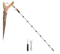 Sierra para podar árboles con pértiga herramientas inoxidables de largo | cortarramas para jardín, patio, césped, exterior, silvicultura, jardinería, palmeras