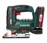 PSTDA 20-Li A2 Parkside X20V TEAM - Sierra de calar (batería y cargador, en maletín de transporte)