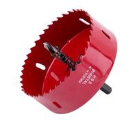 Sierra perforadora bimetálica M42 | Diseño de doble flauta para hierro fundido/plástico/resina | Árbol tratado térmicamente con broca piloto | Corte rápido, cuchillas de larga vida útil para fontanero